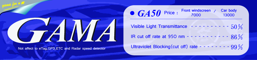 GA50隔熱紙