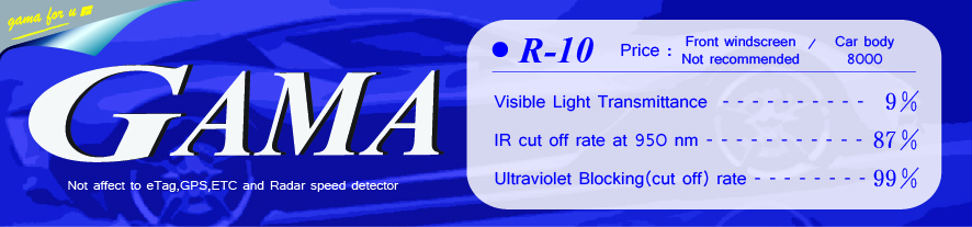 R10隔熱紙